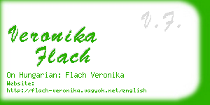 veronika flach business card